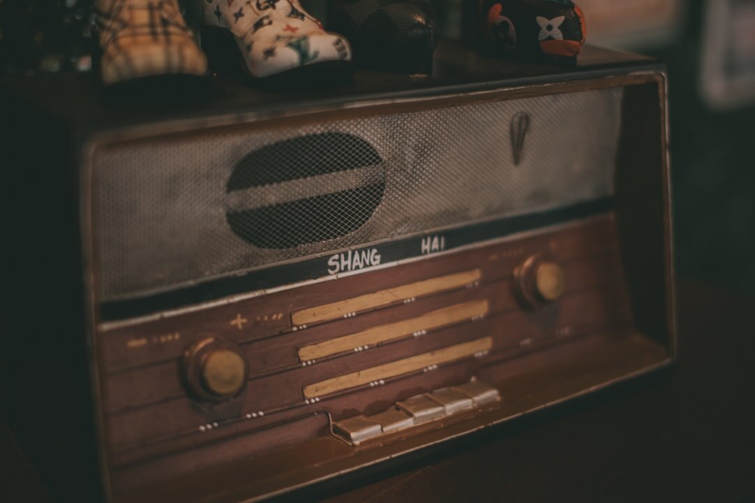 old radio advertisement