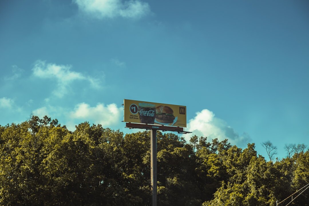 old advertising billboard
